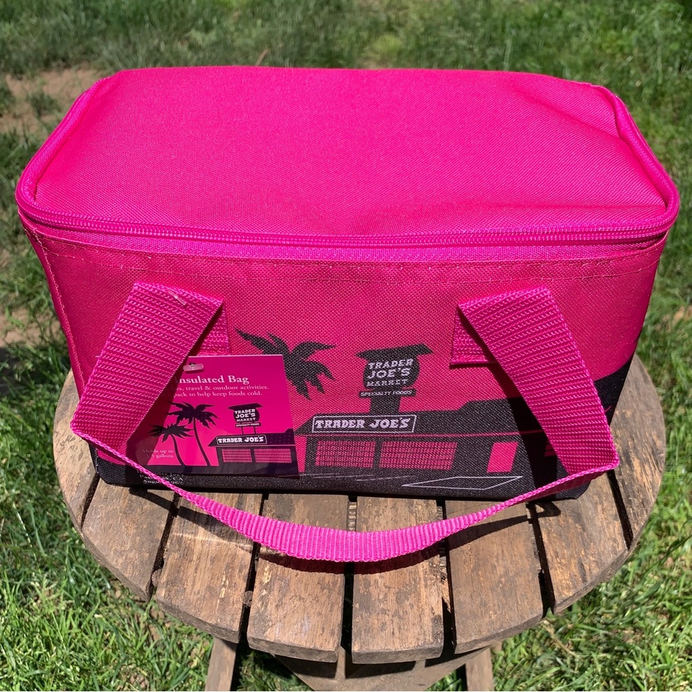Trader Joe’s Mini Insulated totes - Pink OR Teal